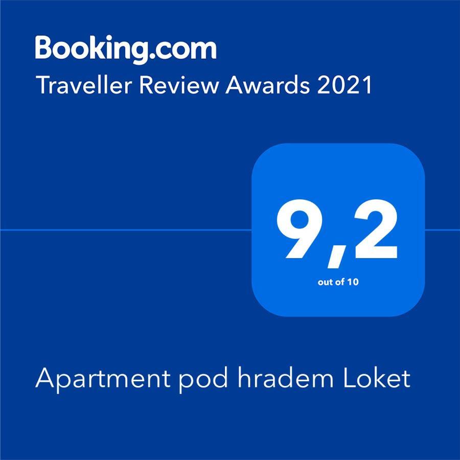 Apartment Pod Hradem Локет Экстерьер фото